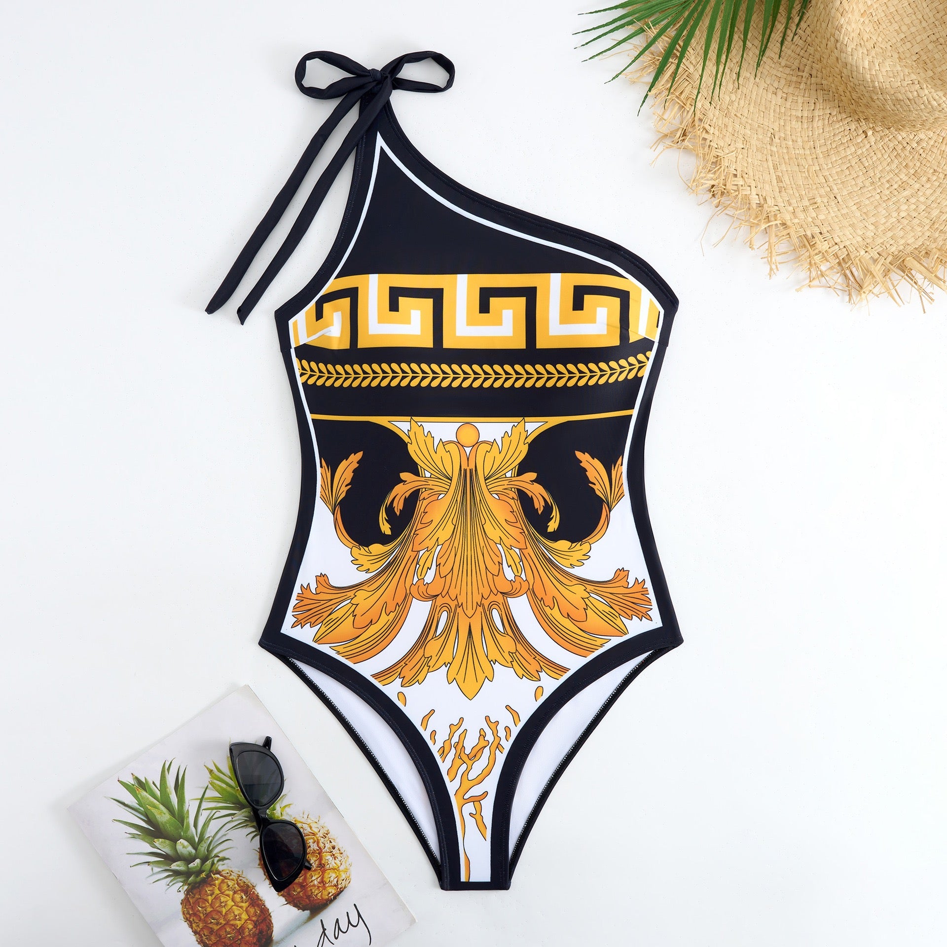 Pankh Fero Printed Padded Bodysuit Monokini