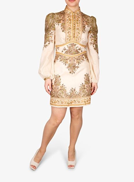 Pankh Atlena Printed Formal Summer Dress