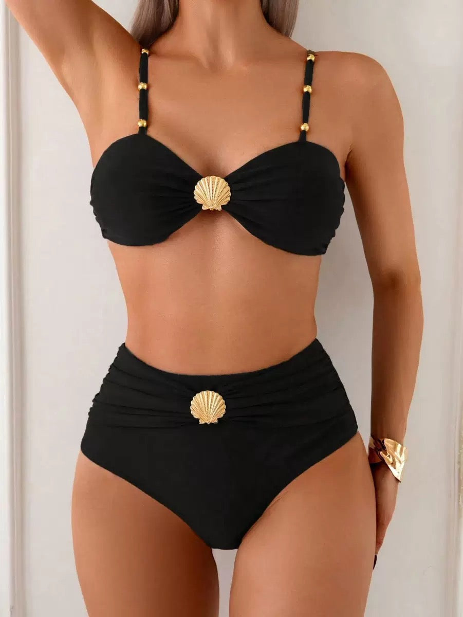 Pankh Audi Shell High Waist Bikini Set