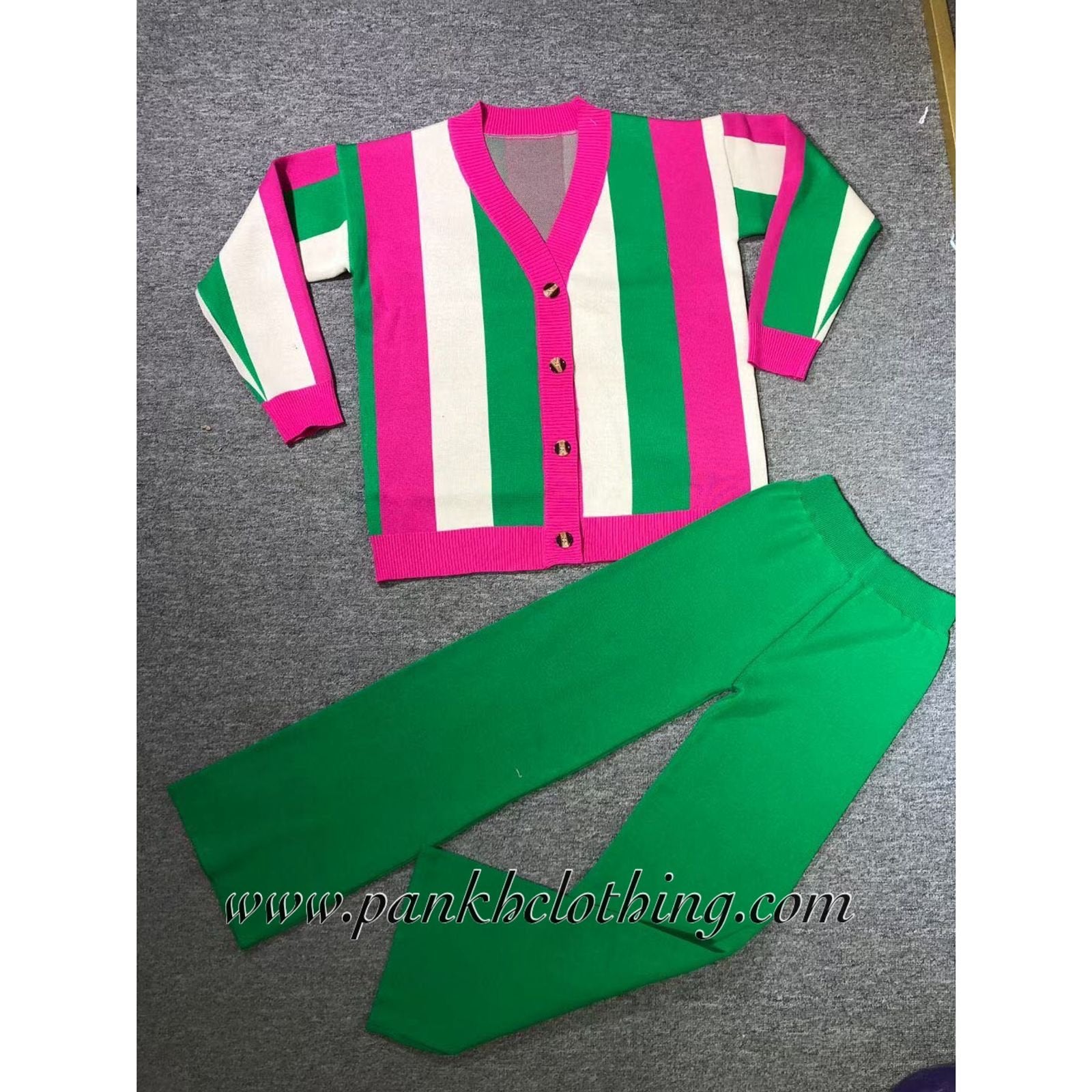 Pankh Dexter Multicolor Knit Coord