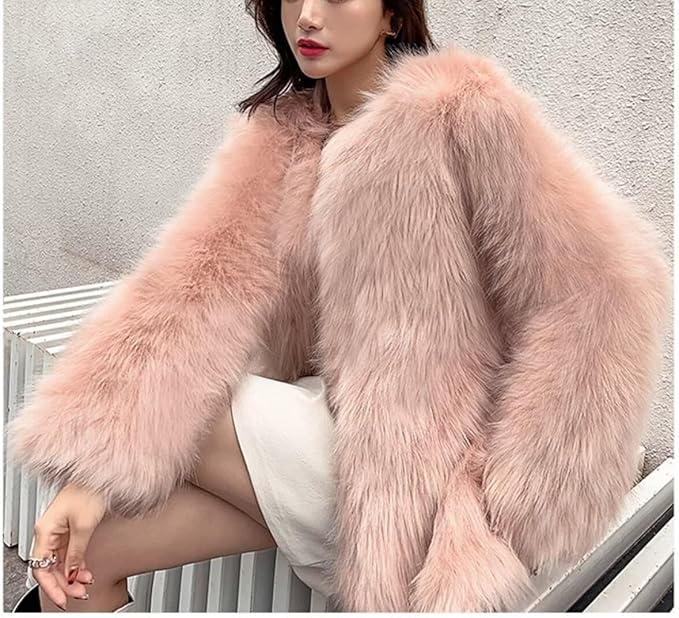 Pankh Campbella Fur Coats- Luxury Collection Long Jacket