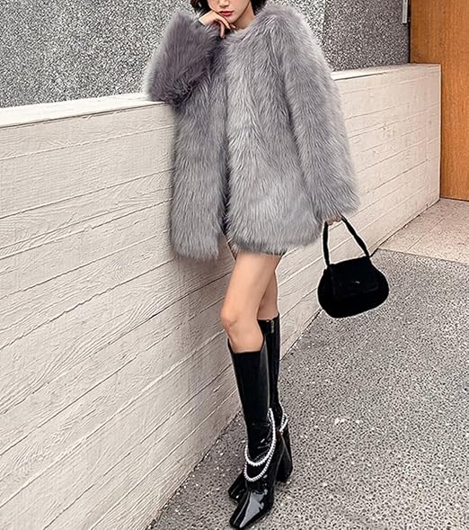 Pankh Campbella Fur Coats- Luxury Collection Long Jacket