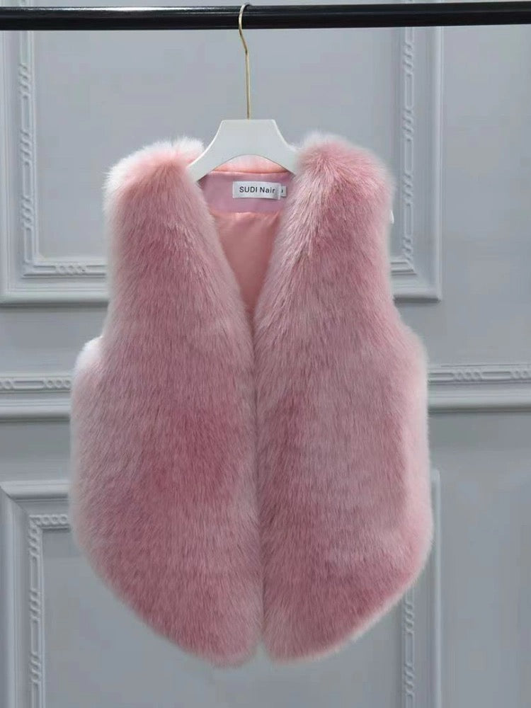 Pankh Short Flurry Fur Coat