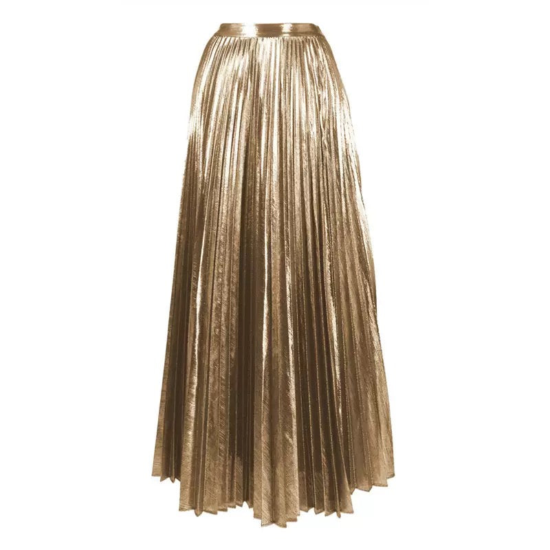 Pankh Dazzle Metallic Monikini & Skirt Set