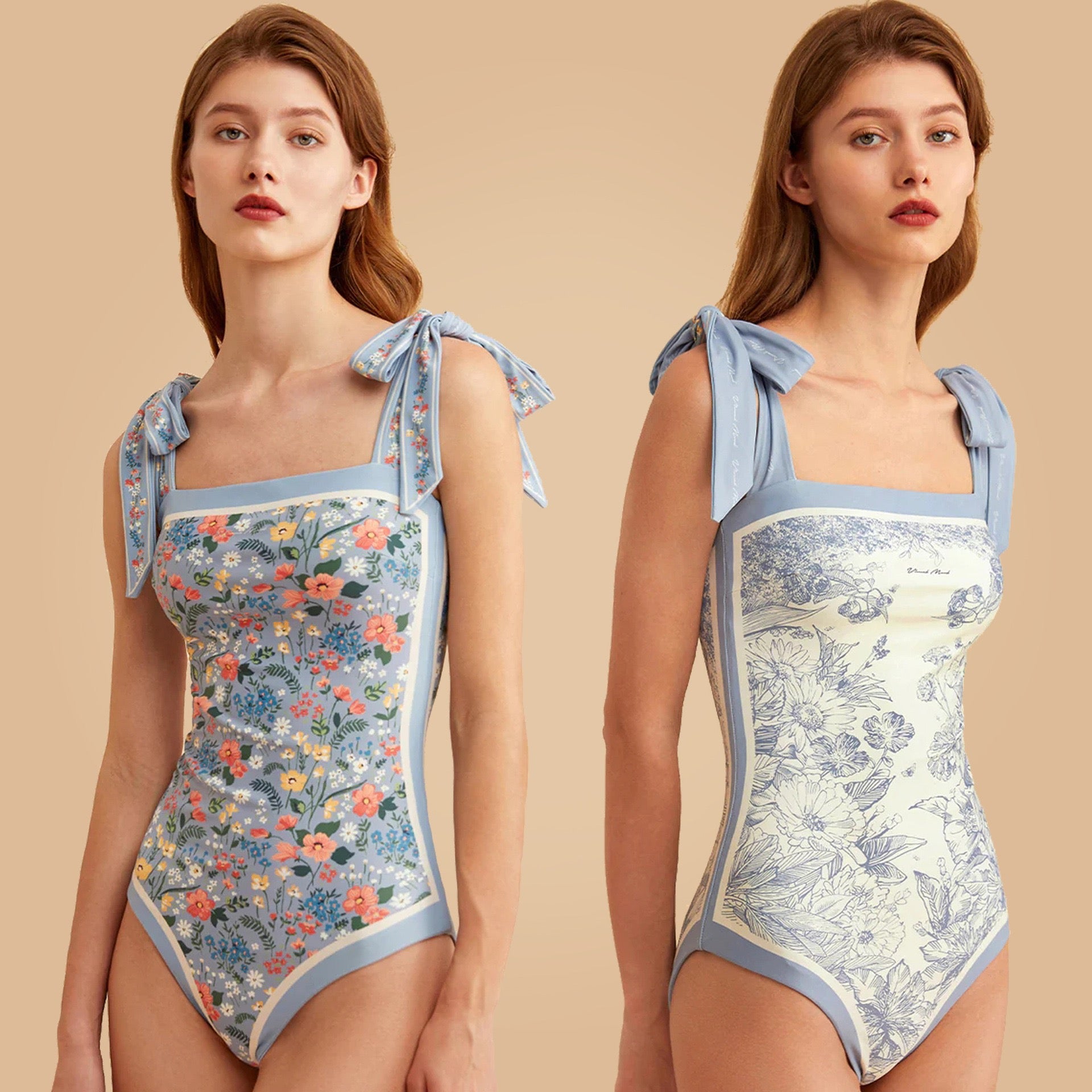 Pankh Cucky Reversible Two Way Wearable Monokini Swimwear