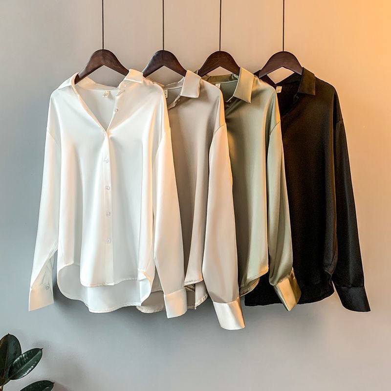 Pankh Lark Satin Party Wear Shirt