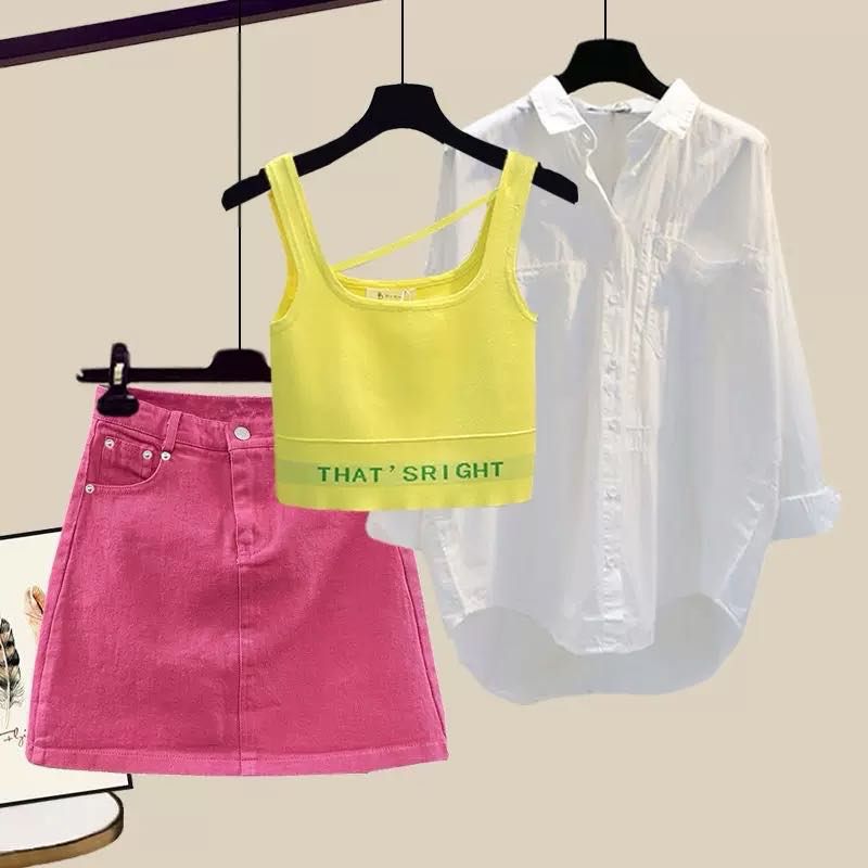 Pankh Seen Casual Three Piece Set