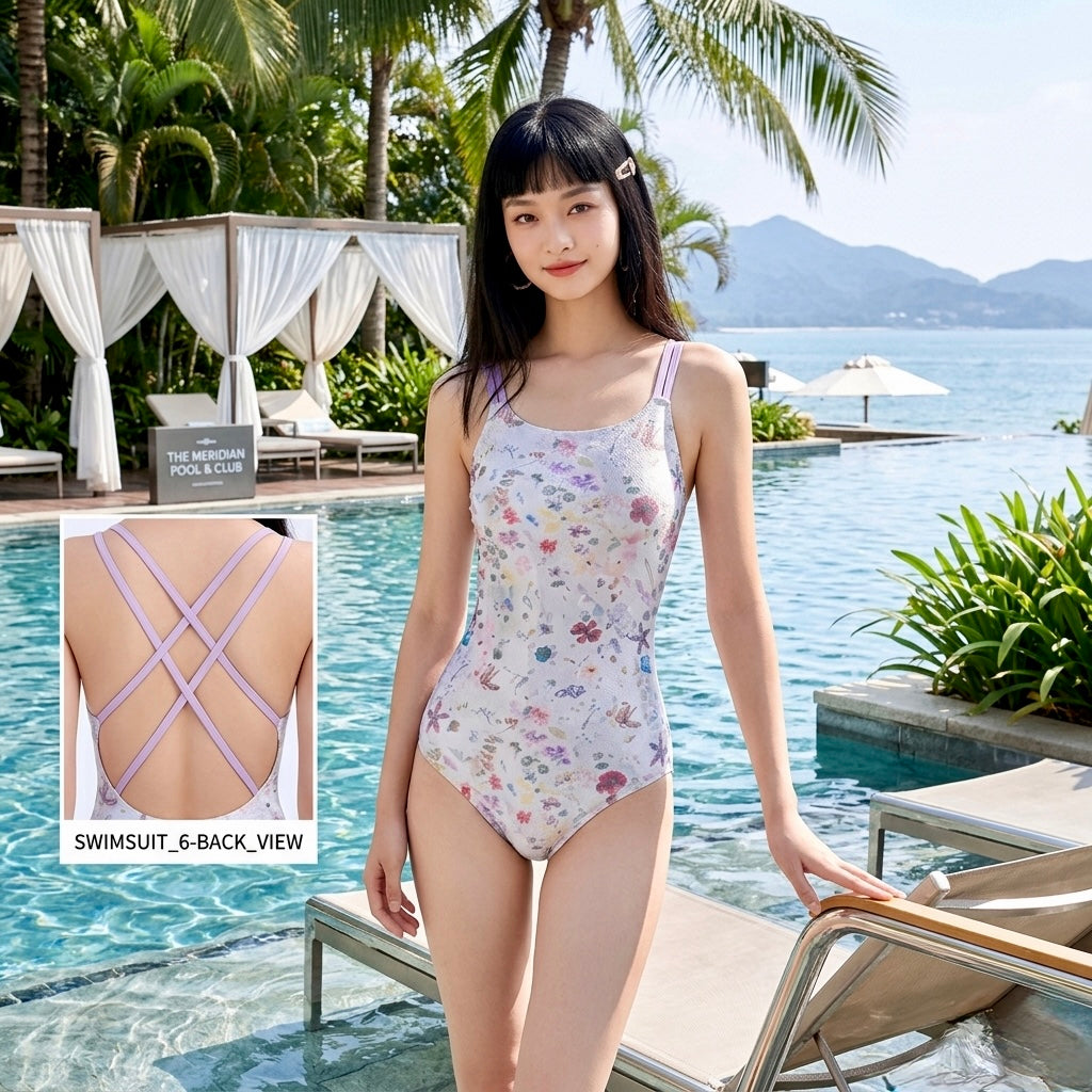 Pankh Keres Boy Short Style Modest Swimsuit