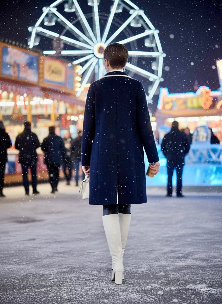 Pankh Zeher Soft Wool Long Coat