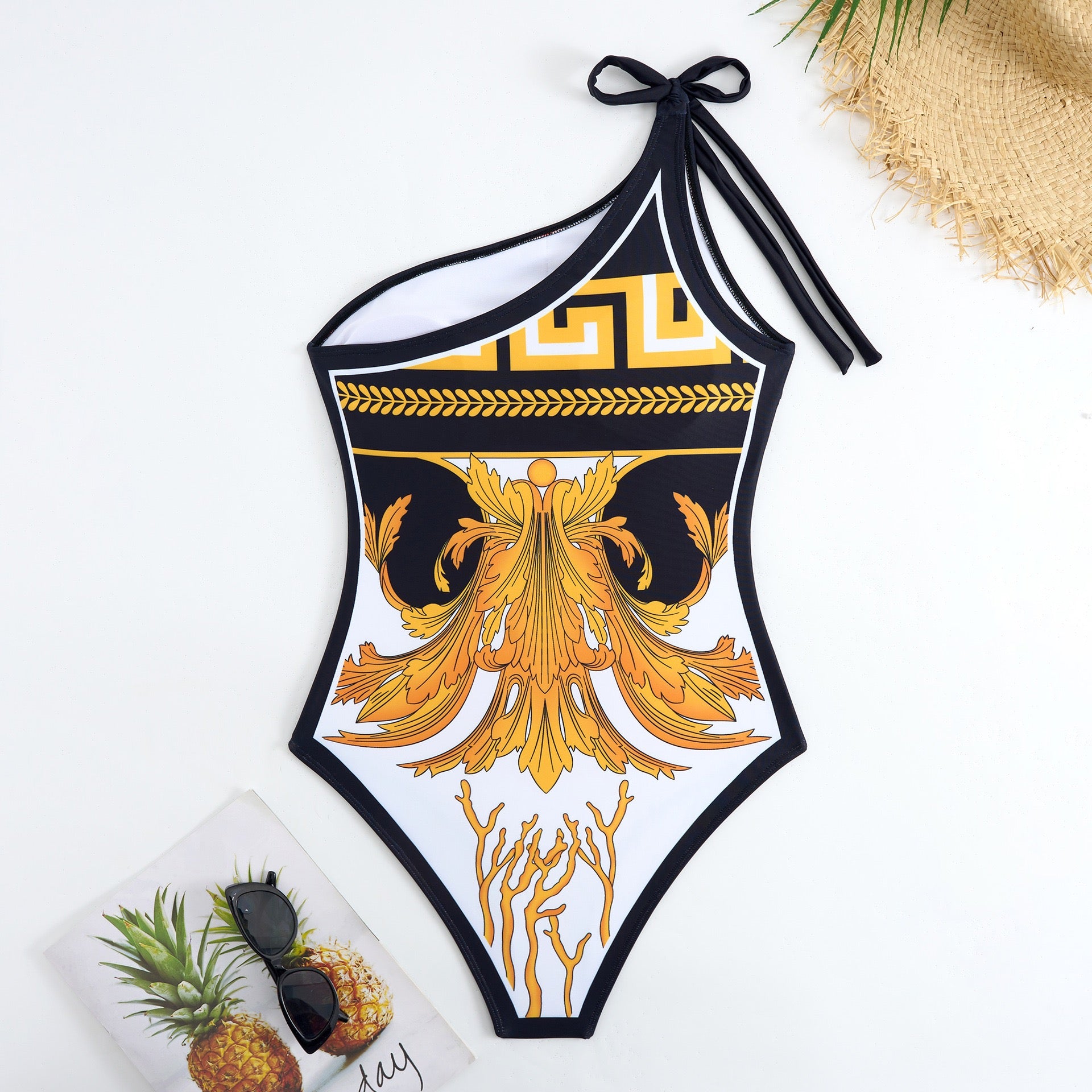 Pankh Fero Printed Padded Bodysuit Monokini