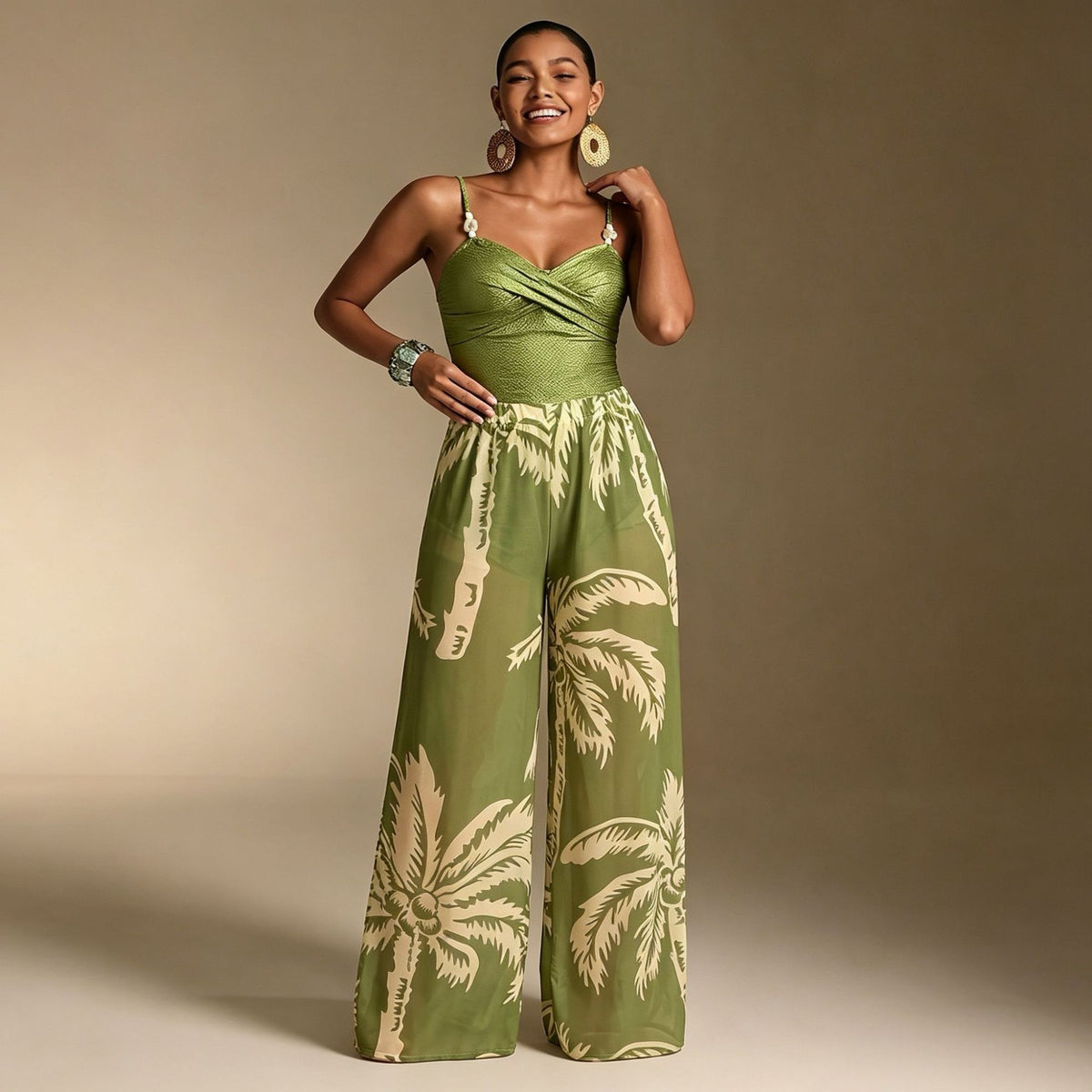 Pankh Adesse Monokini and Pant Set