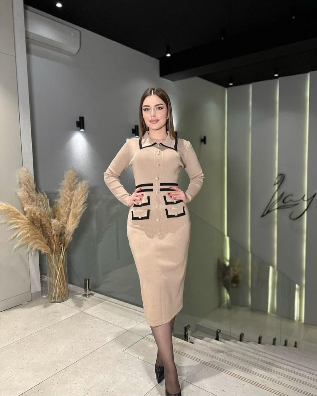 Pankh Ajuka Bodycon Autumn Winter Dress