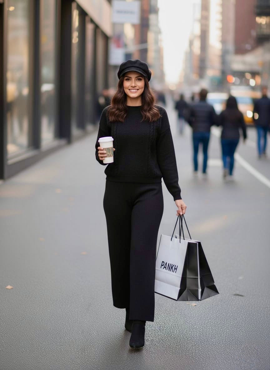 Pankh Auxor Soft Wool Coord Set