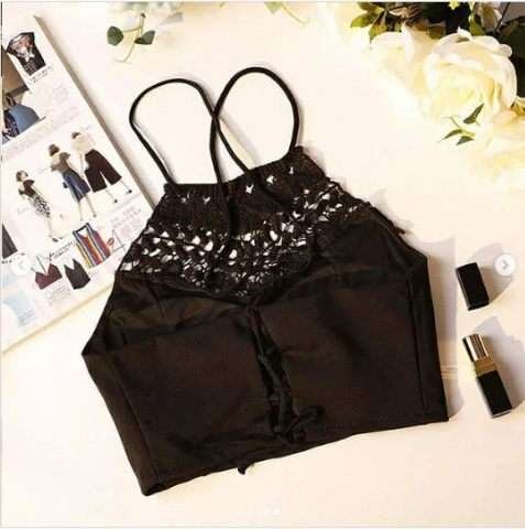 Liza Crop Bustier Top