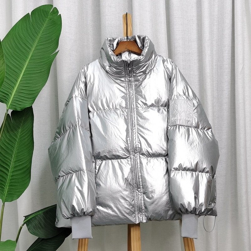 Pankh Bizok Bomber Metallic Jacket