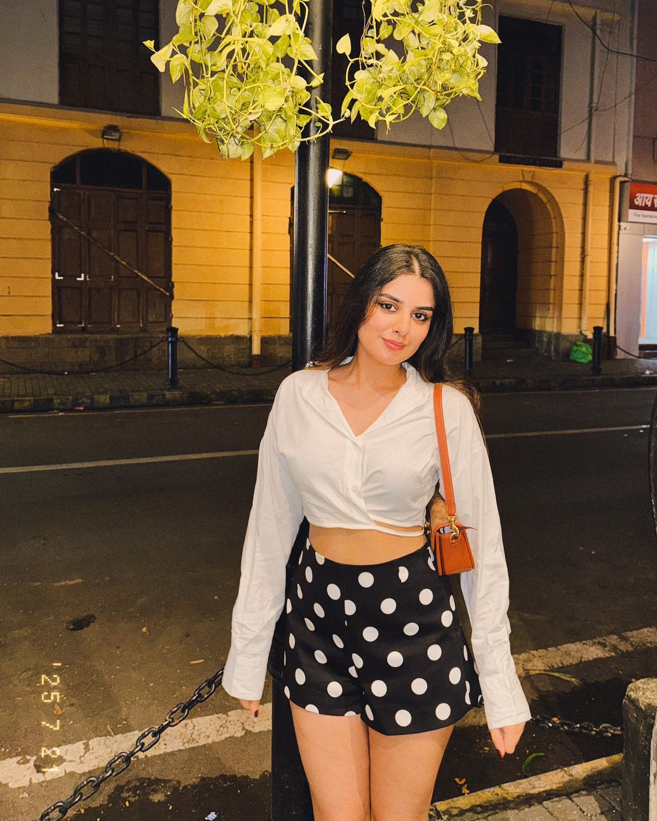 Pankh Jivin Polka Dot Mini Short
