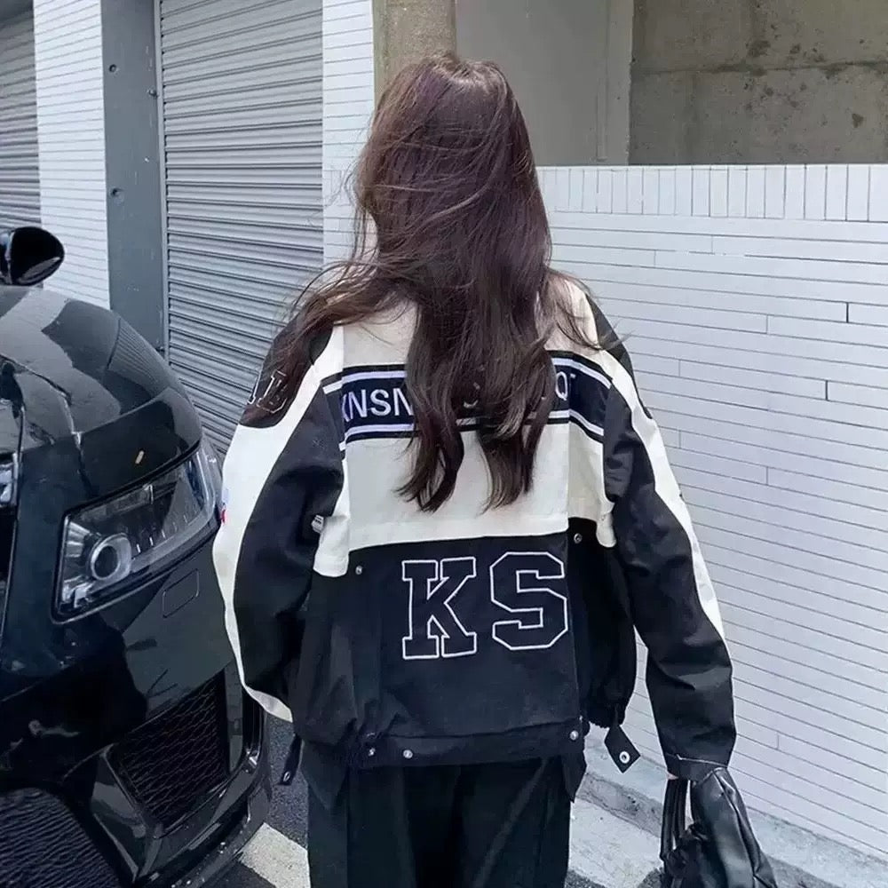 Shefu Biker Convertable Jacket Cum Coord Set