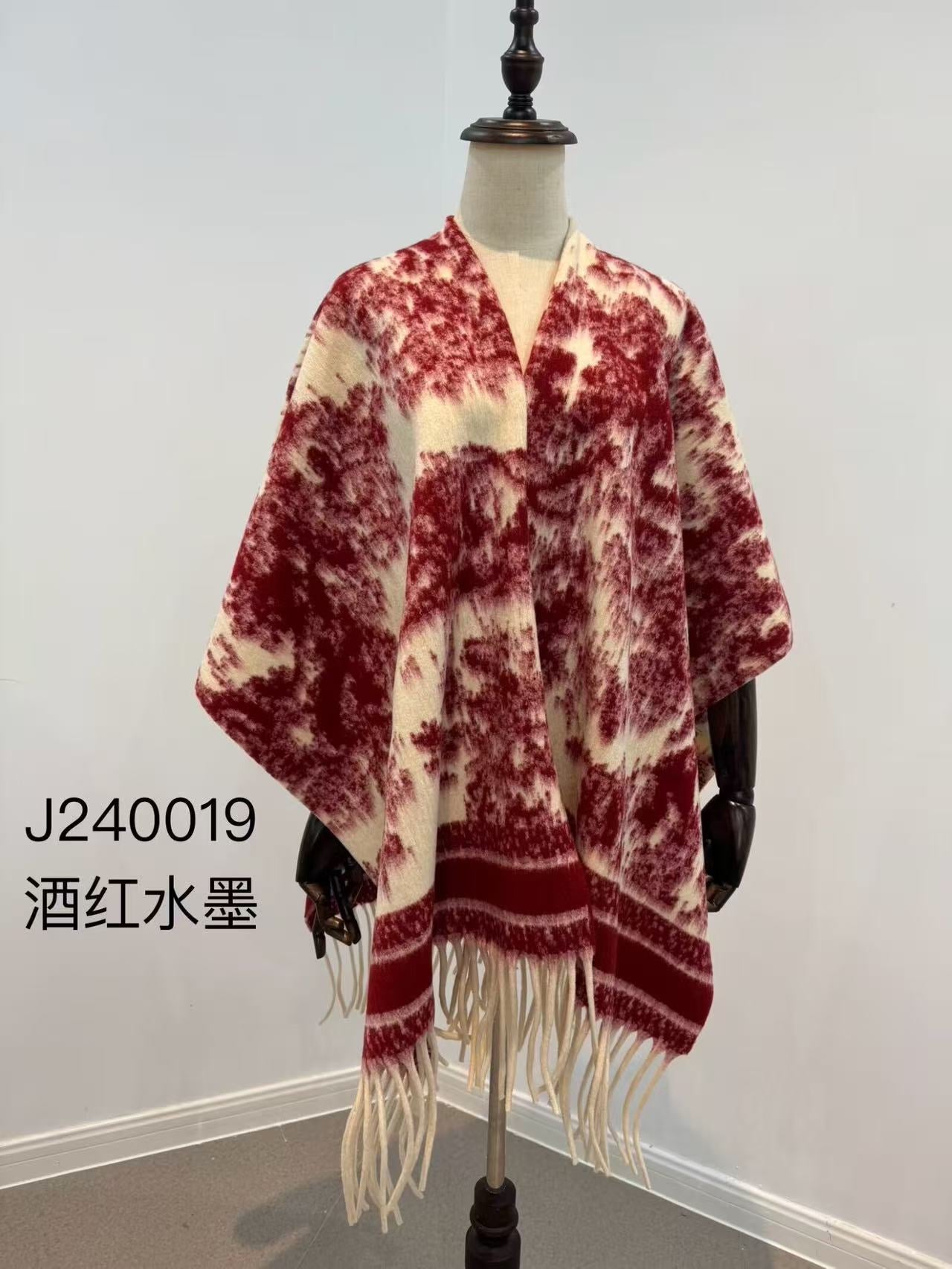 Pankh Diyyor Woolen Winter Cape Shawl