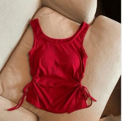 Pankh Palmira In Built Bra Padded Tank Top