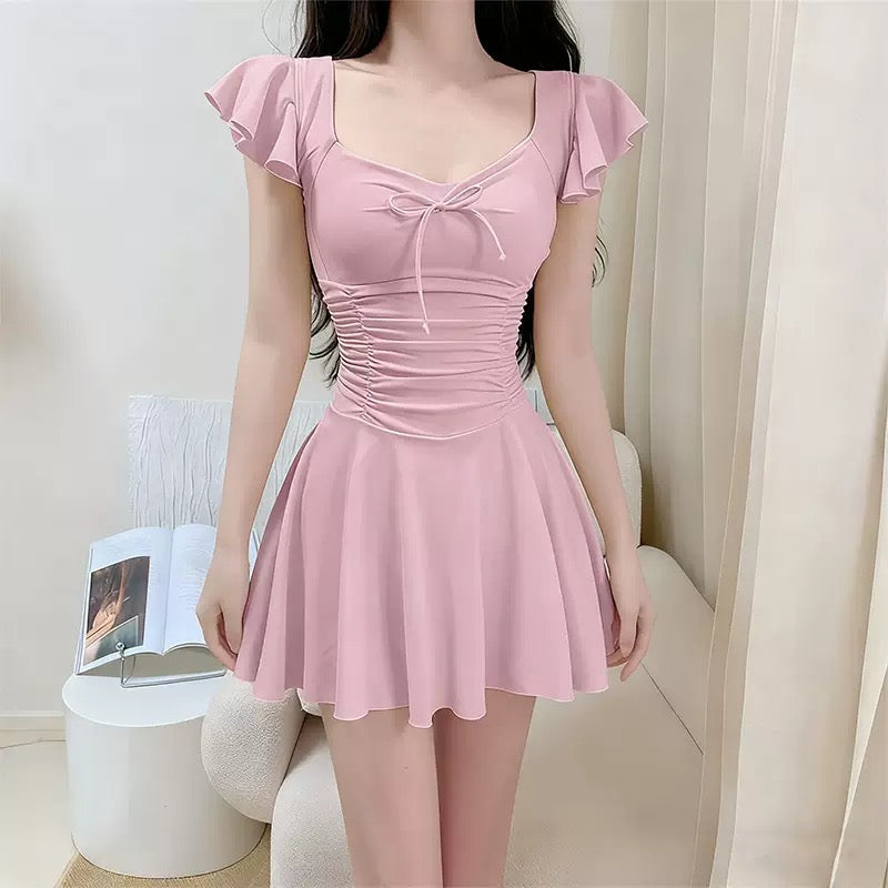 Pankh Sonk Modest Dress Style Padded Swimsuit