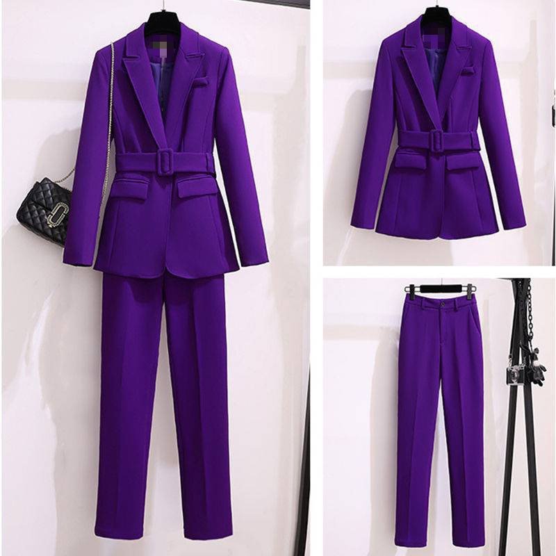 Pankh Capedo Woolen Blazer & Pant Set