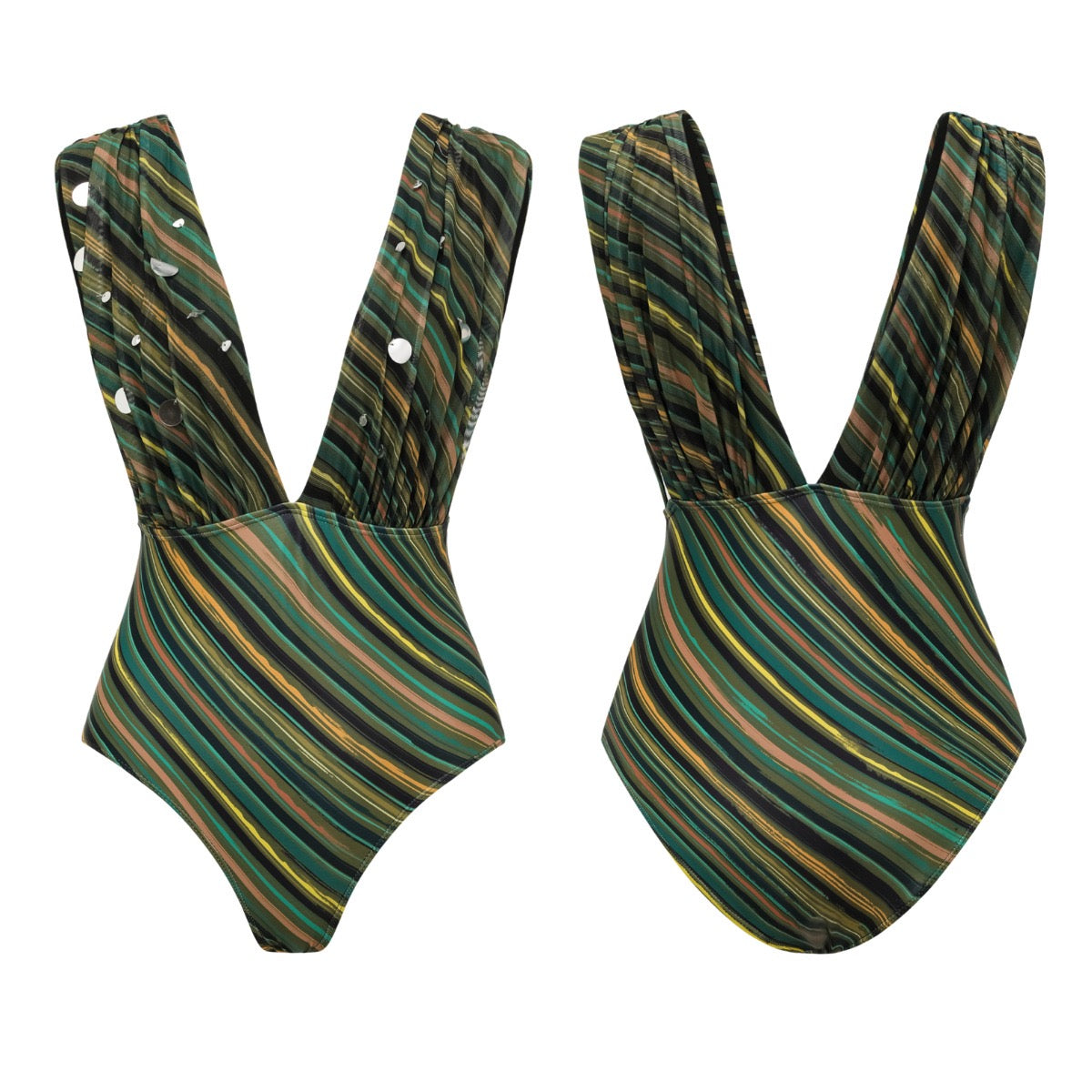 Ashba 3 Piece Bikini & Skirt Set