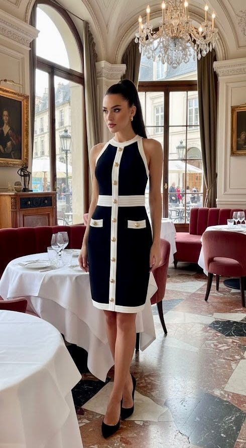 Pankh Merfy Bodycon Elegant Mini Dress