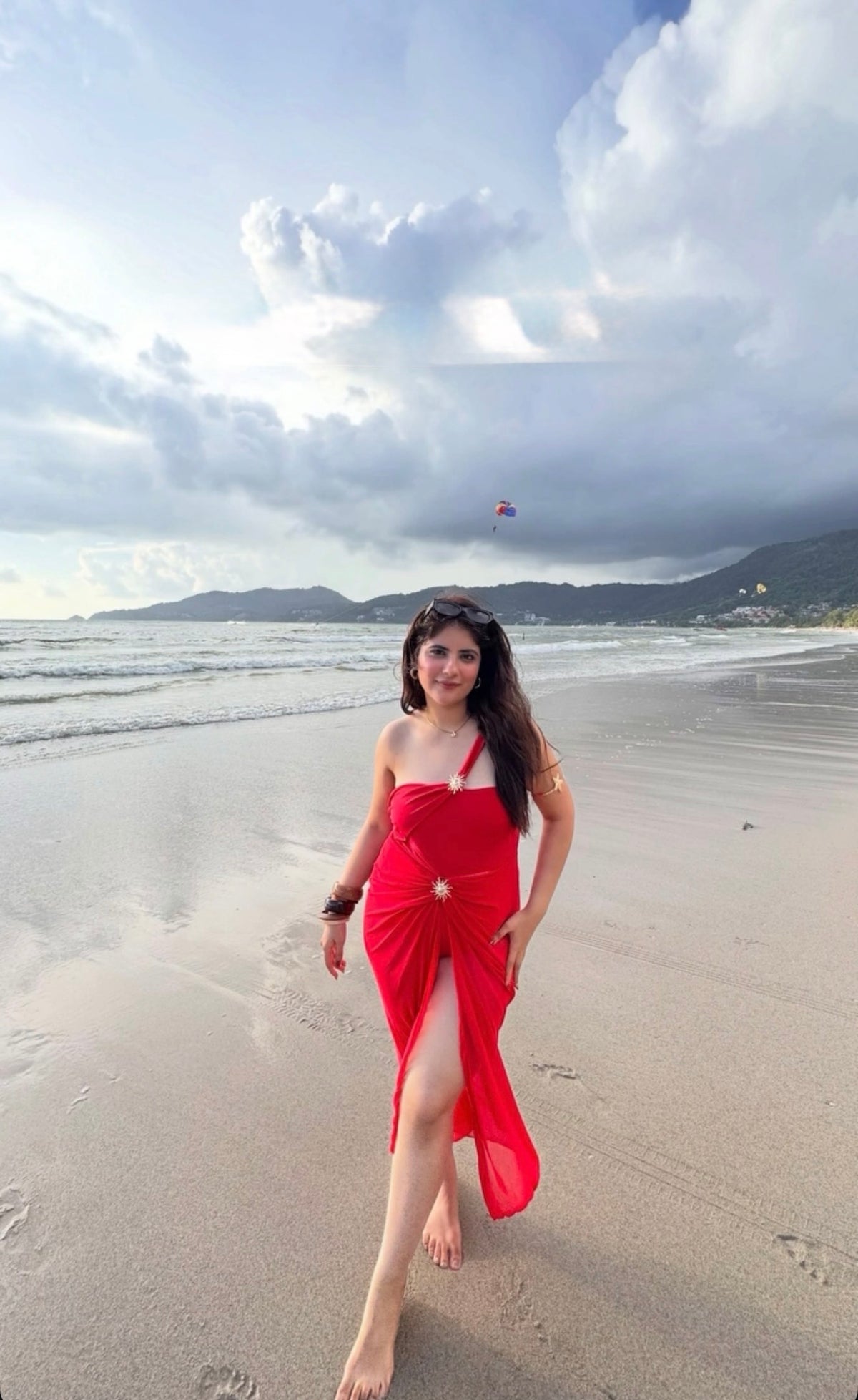 Pankh Montessori Monokini and Net Drape Skirt