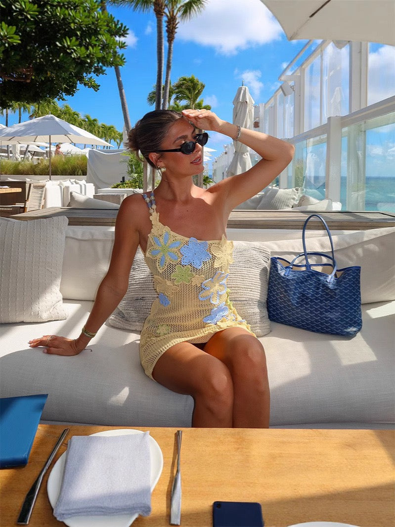 Pankh Arsella crochet beach Holiday resort dress