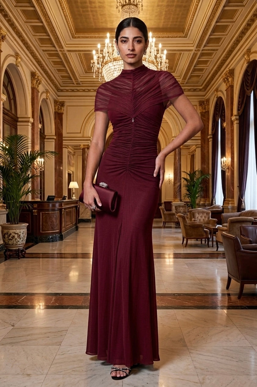 Yaraa Elegant Party Wear Maxi Dress