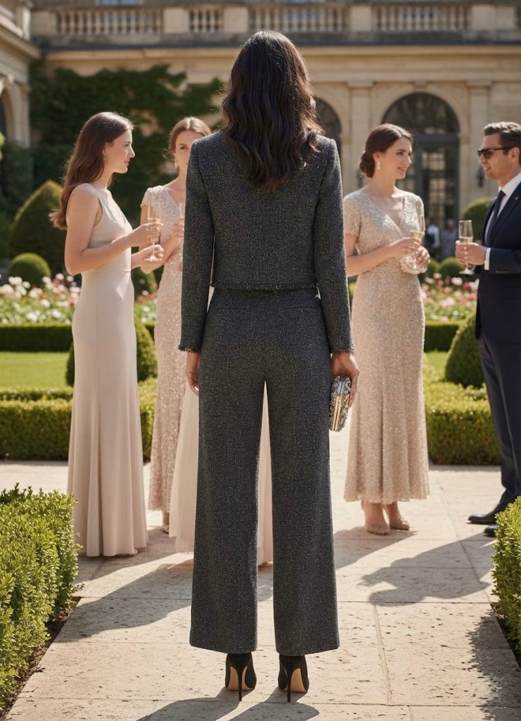 Pankh Dekie Glam Formal Blazer And Pant Set