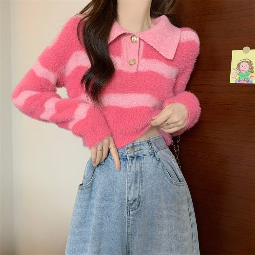 Pankh Brb Furry Crop Top