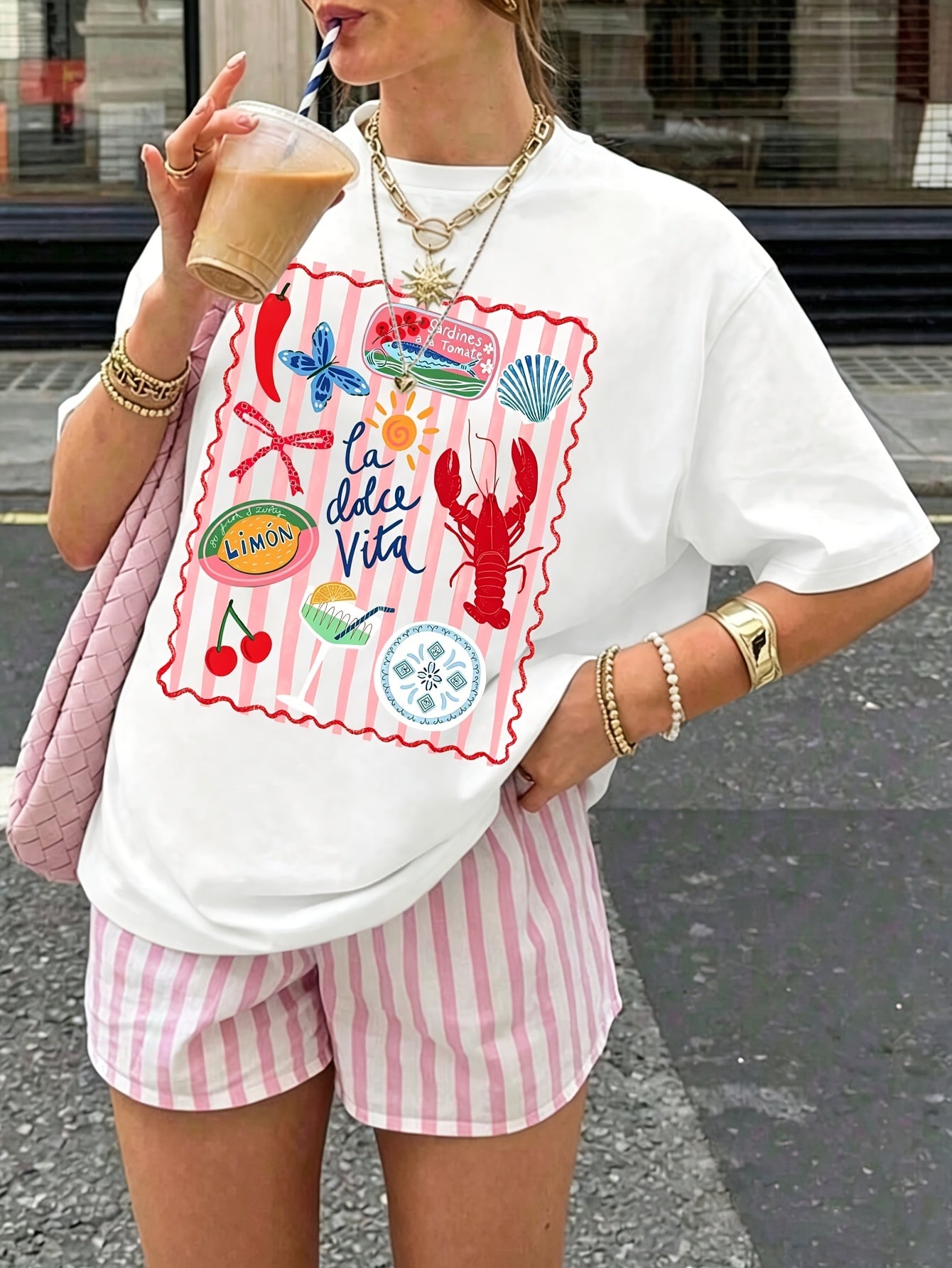 La Dolce Overiszed Tee