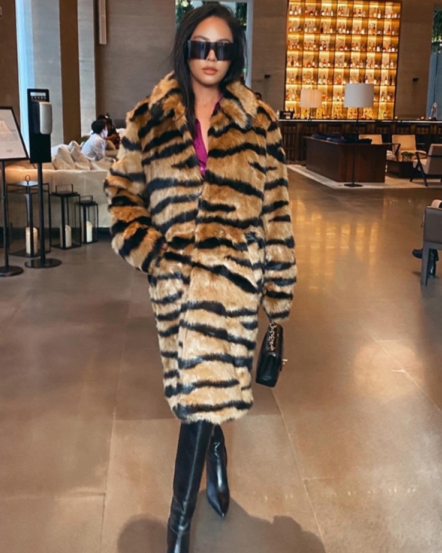 Sansy Tigeress Fur Coat