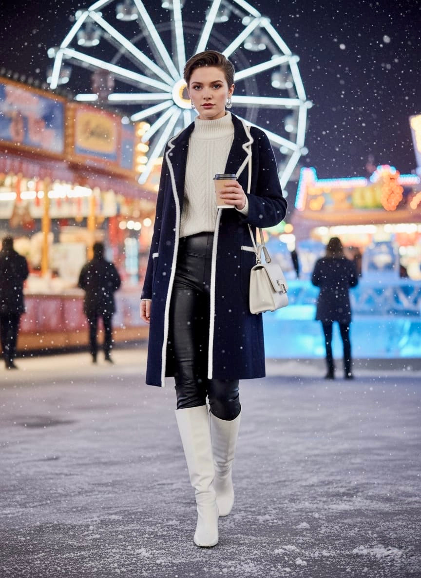 Pankh Zeher Soft Wool Long Coat