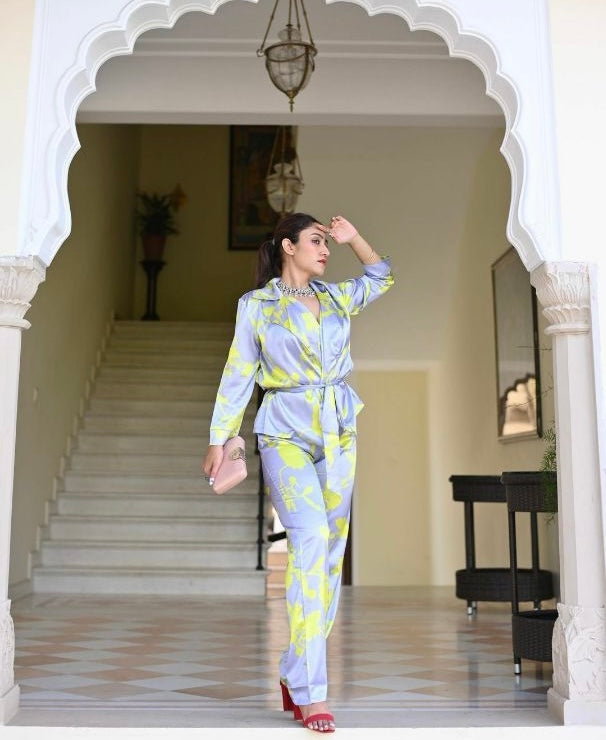 Pankh Neki Tie And Dye Printed Coord Set