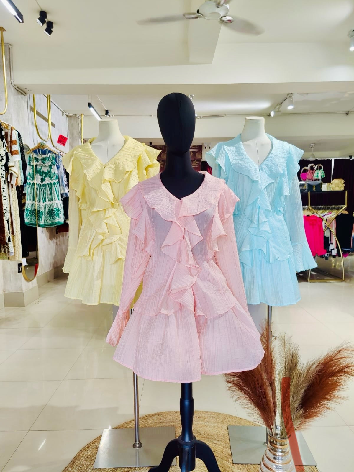 Pankh Bonita Princess Chiffon Ruffle Coord Set