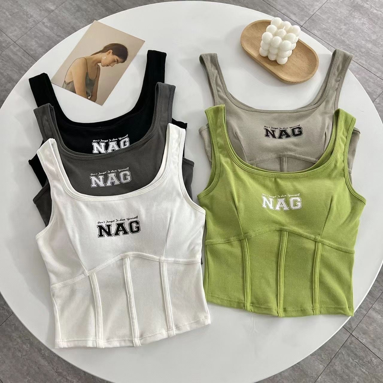 Pankh Nag Inbuilt Bra Padded Tank Top