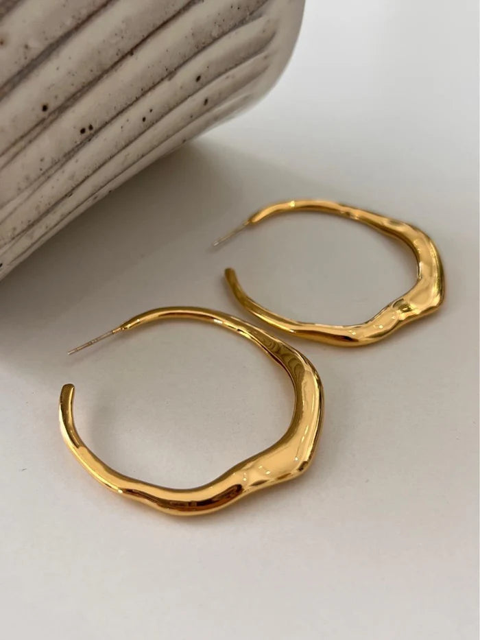 Pankh Glee Elegant Antique Gold Earing