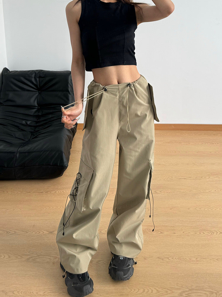 Pankh Berli High Waist Cargo Pants