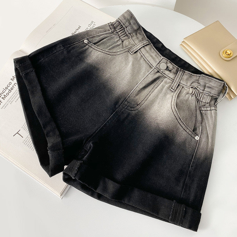 Pankh RIHANNA ombre DENIM SHORTS