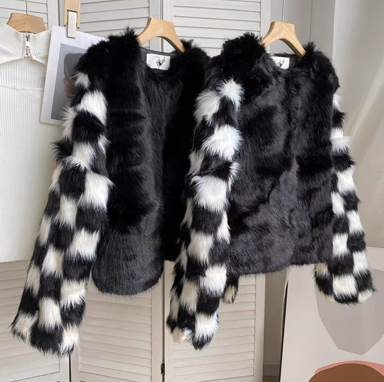 Pankh Boxer Fur Coat