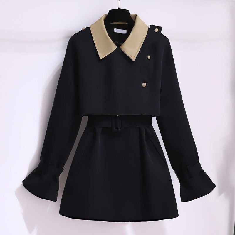 Pankh Gregg Blazer Trench Coat With Belt