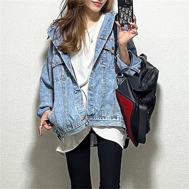 Sander Oversized Denim Jacket