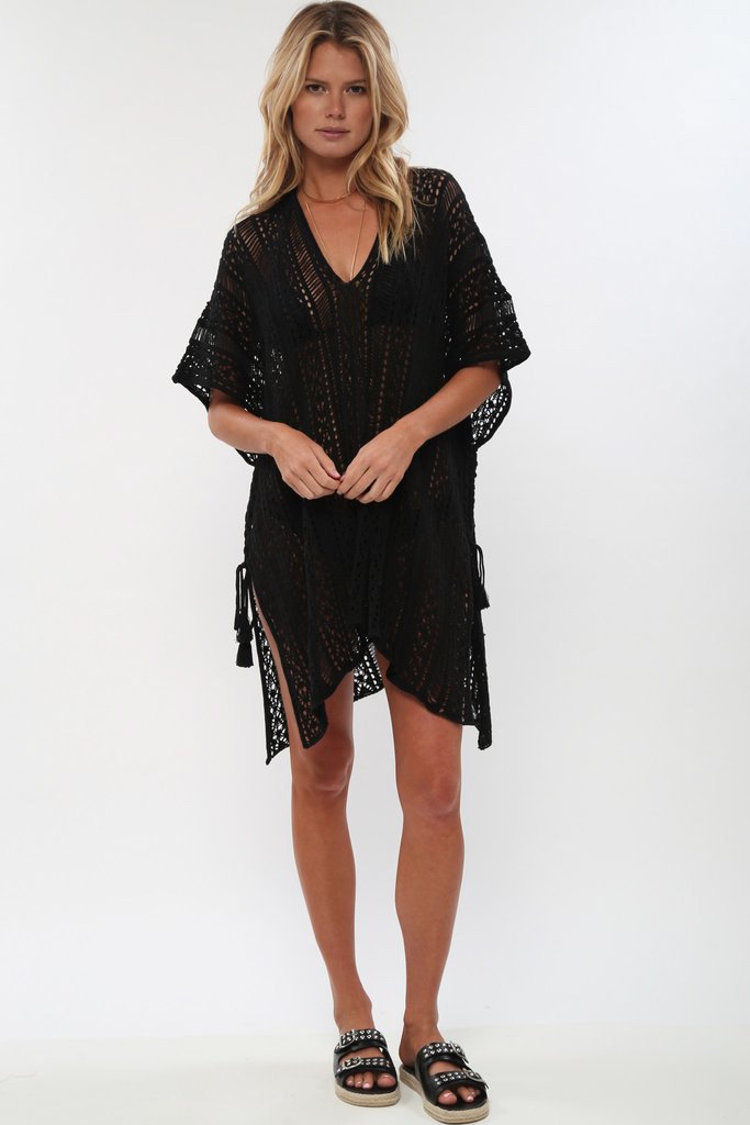 resty beach crocia coverup