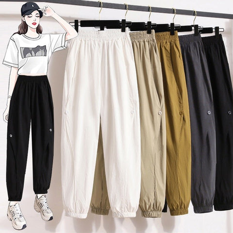 Pankh Zuriel Elastic Jogger Cargo Pants