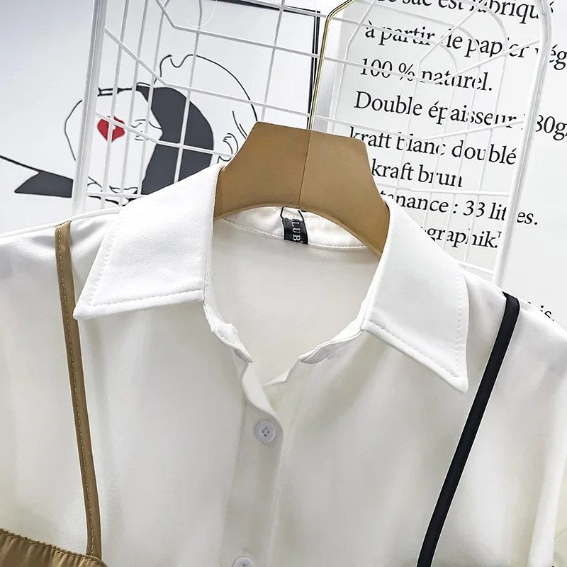 Pankh Adalira White Shirt With Bow