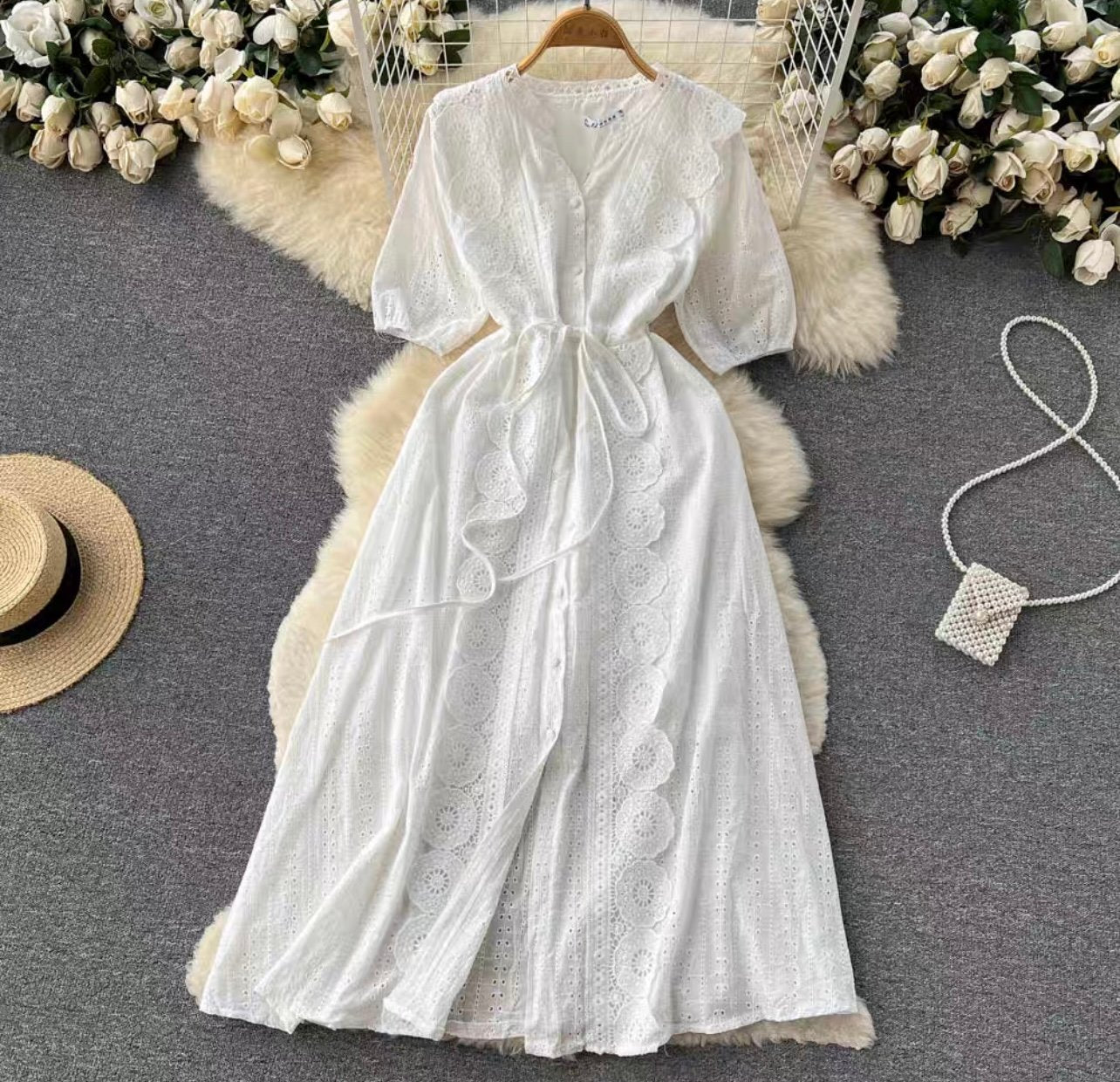 Lexux Summer Cotton Dress