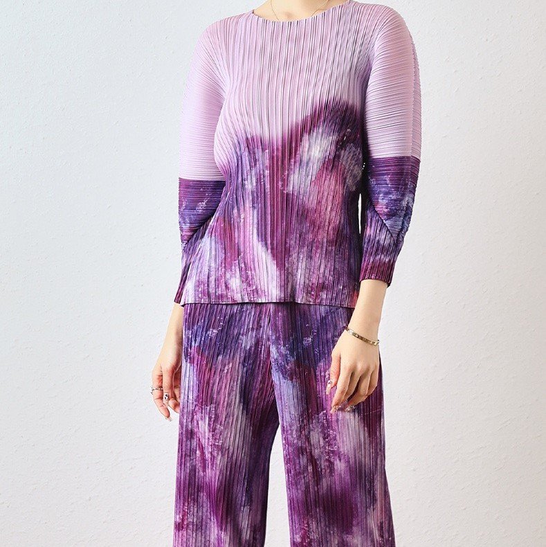 Ranin Tie and Dye Printed Coord