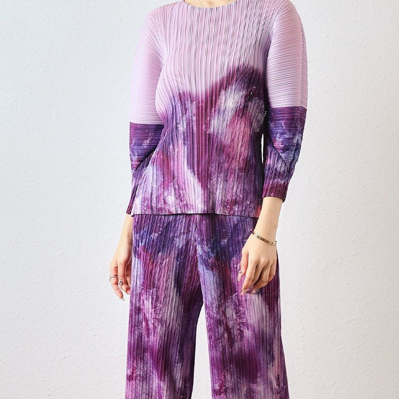 Ranin Tie and Dye Printed Coord